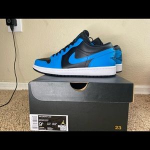 Jordan 1 low laser blue